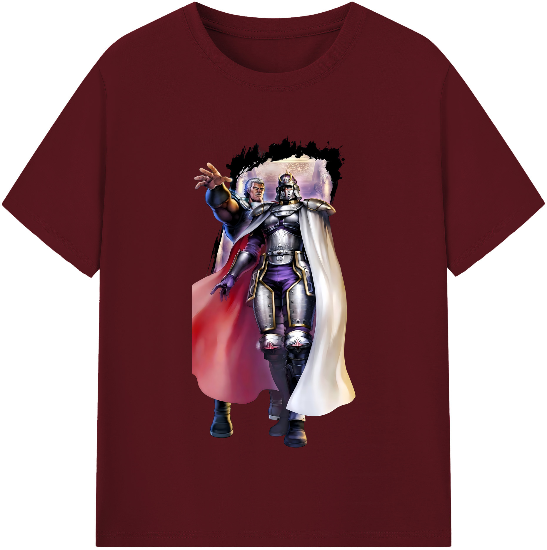 （画像用） 北斗の拳 Fist of the North Star 綿100％半袖Tシャツ（フロントプリント）
